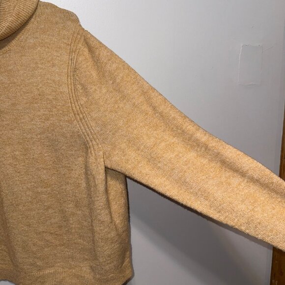 A New Day XXL Tan Cowl Neck Sweater Womens Casual Knitwear - Picture 4 of 6